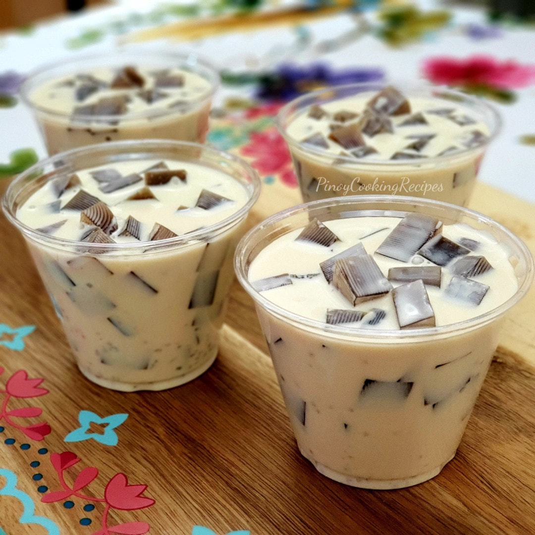 How To Make Coffee Jelly Panlasang Pinoy : Coffee Jelly Kawaling Pinoy